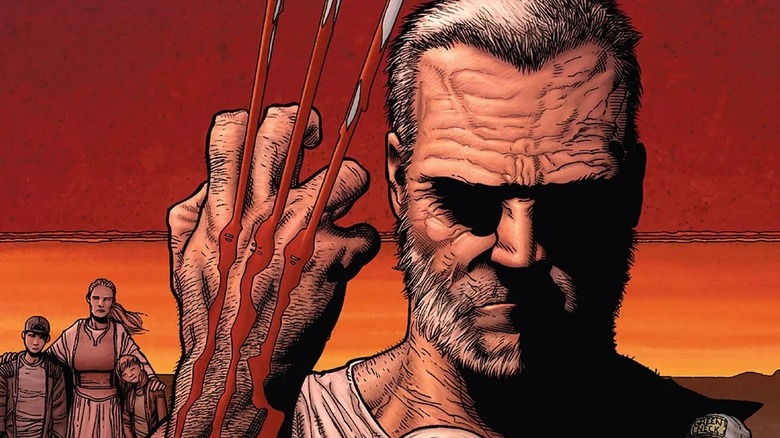 Old Man Logan bares his bloody claws