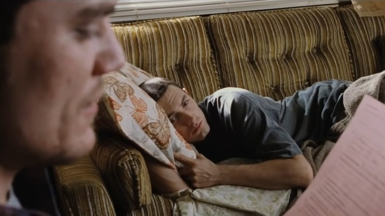 Eminem lying down