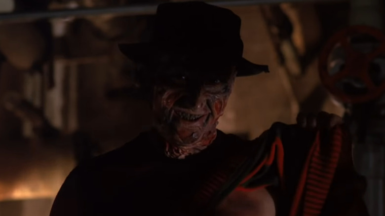 Freddy Krueger in boiler room