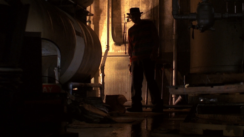 Freddy Krueger in silhouette