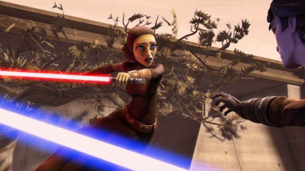 Barriss Offee fighting