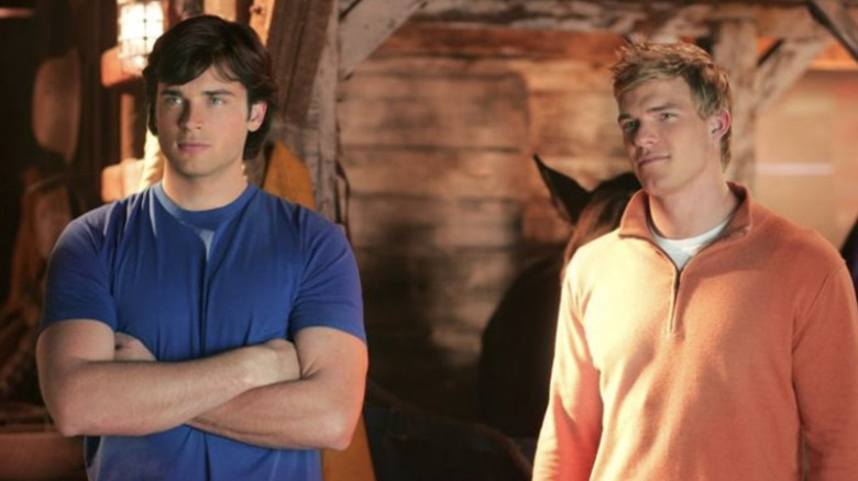 Clark and A.C. on Smallville