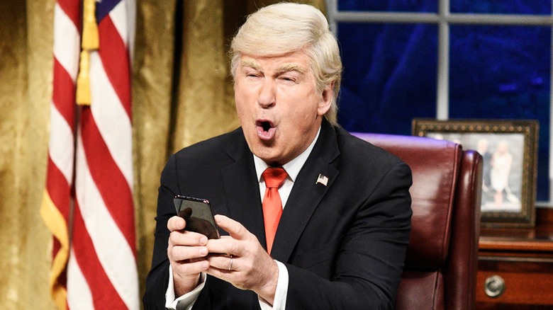 Alec Baldwin as Donald Trump on "Saturday Night Live"