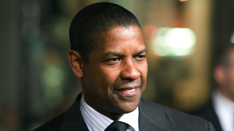 Denzel Washington smiling