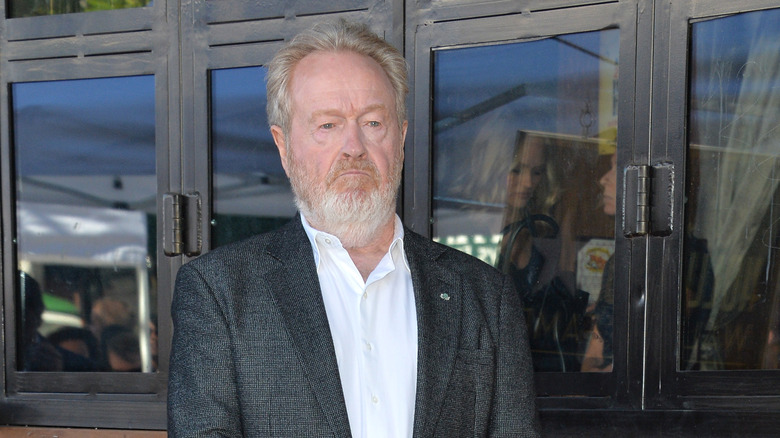 Ridley Scott on the walk of fame