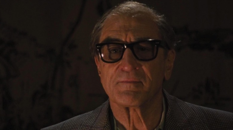 Robert De Niro wearing big glasses