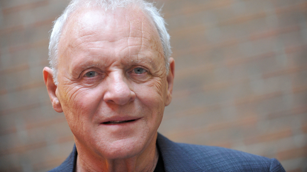 Anthony Hopkins smiling