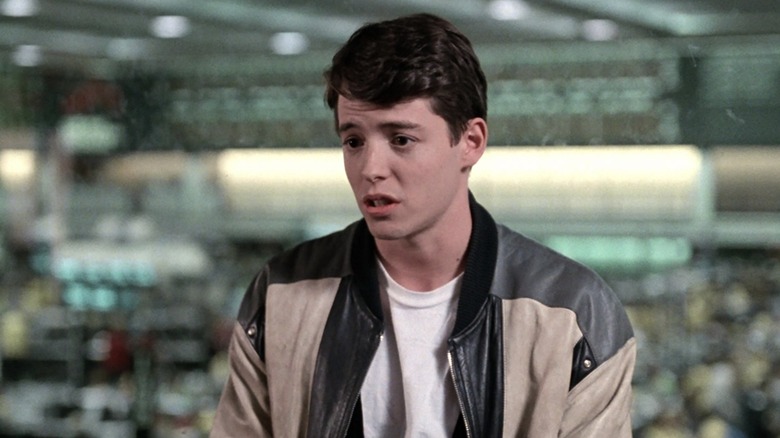 Ferris Bueller looking worried