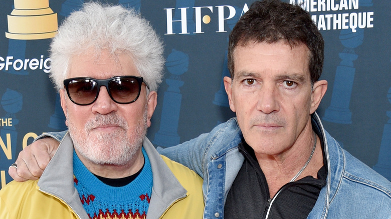 Pedro Almodovar and Antonio Banderas