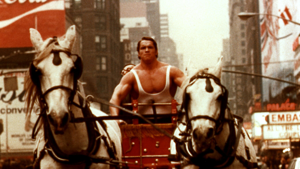 Arnold Schwarzenegger in Hercules in New York