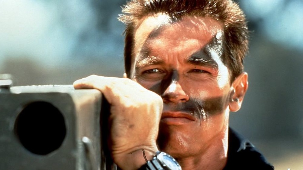 Arnold Schwarzenegger in Commando