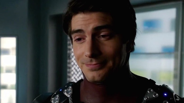 Ray Palmer smirking in Arrow