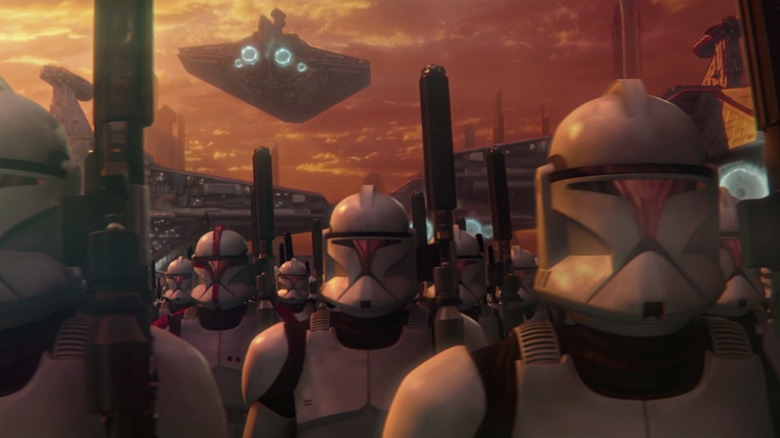 Clones troopers ready for battle