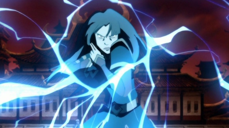 Azula bending lightning