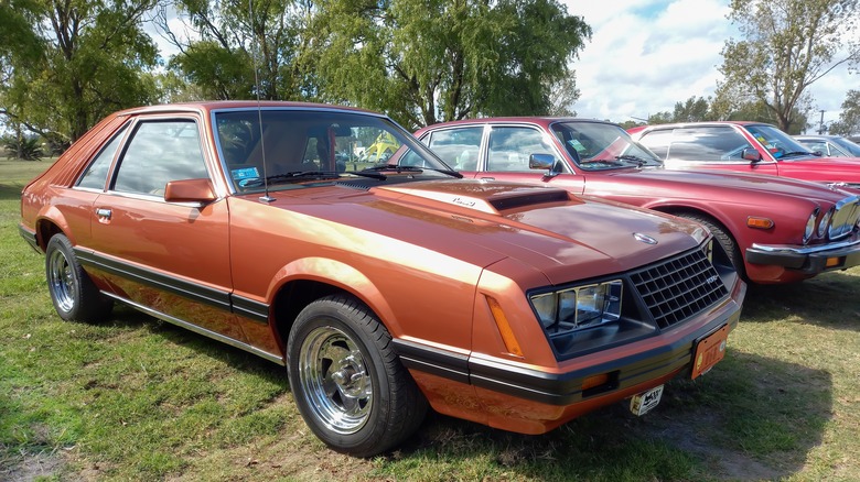 1982 Ford Mustang at a car show