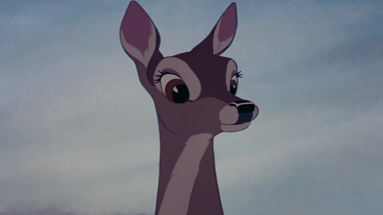 Bambi's mother looking alert