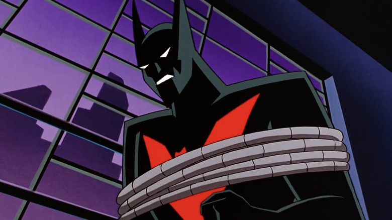 Batman Beyond tied up