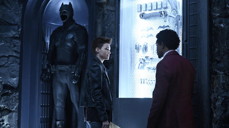 Ruby Rose as Kate Kane and Camrus Johnson as Luke Fox