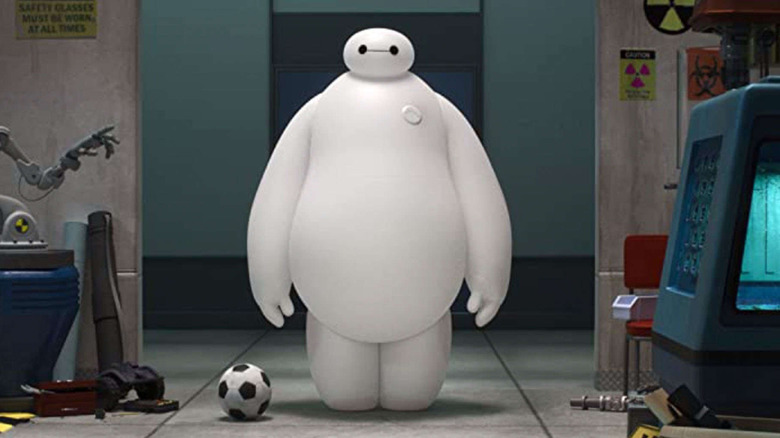 Big Hero 6 Hiro and Baymax being built