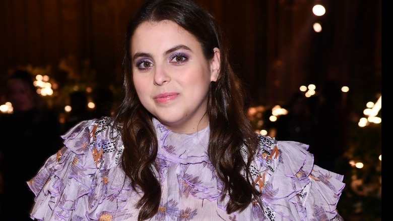 Beanie Feldstein during New York Fashion Week