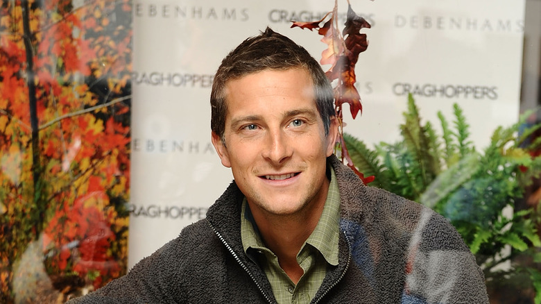 Bear Grylls smiling