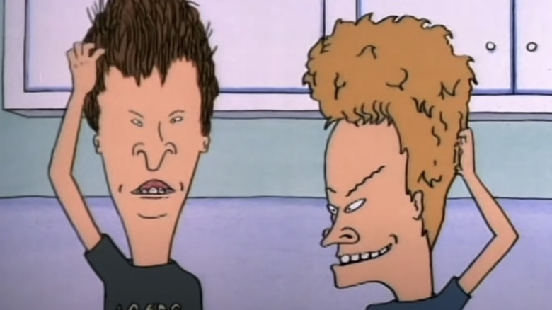 Beavis and Butt-Head have lice