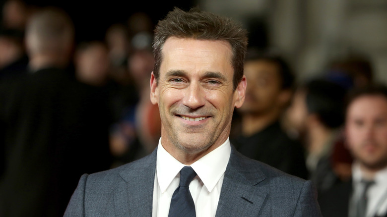 Jon Hamm smiling