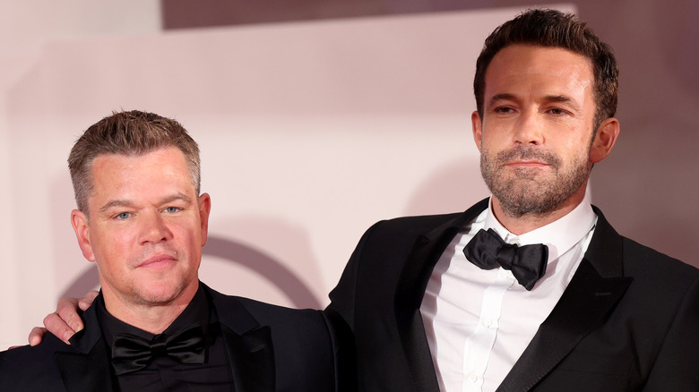 Matt Damon with Ben Affleck