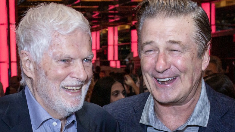 Geoffrey Horne and Alec Baldwin smiling