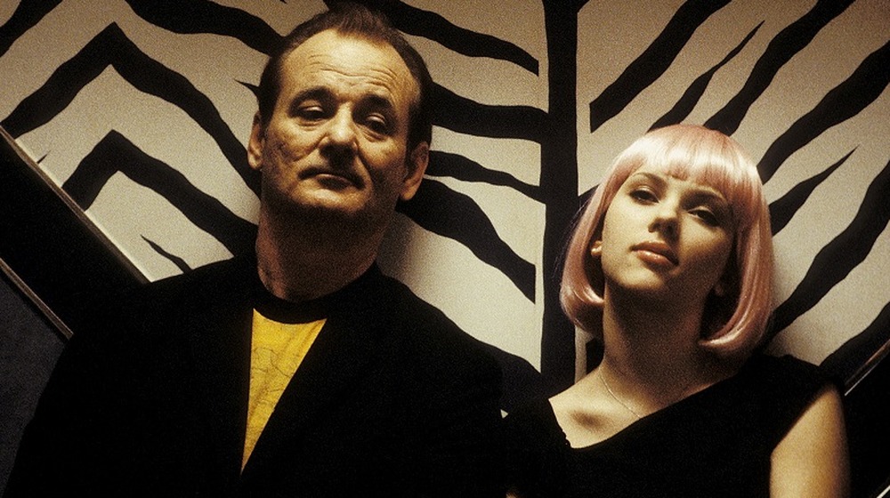 Bill Murray as Bob Harris and Scarlett Johansson as Charlotte in Lost in Translation