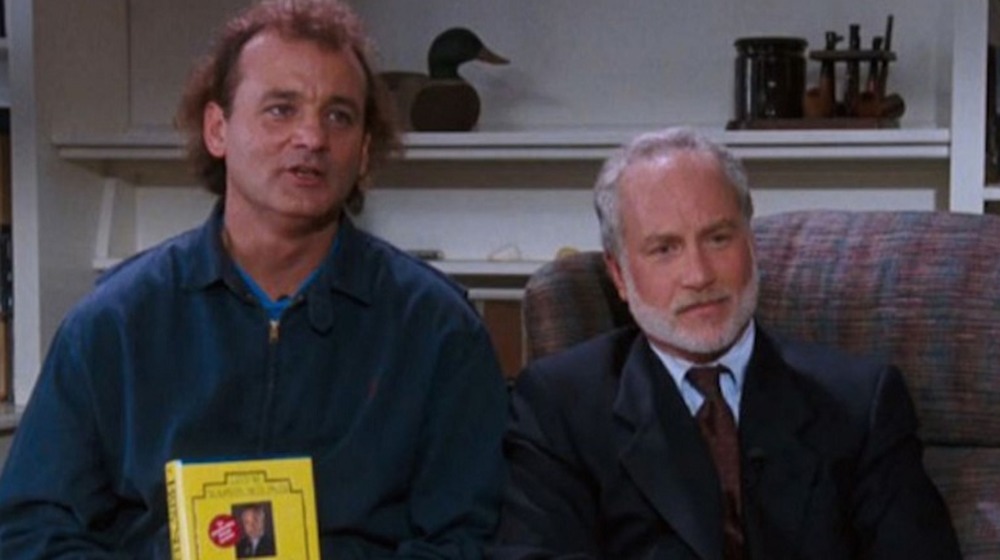 Bill Murray as Bob Wiley and Richard Dreyfuss as Dr. Leo Marvin in What About Bob?