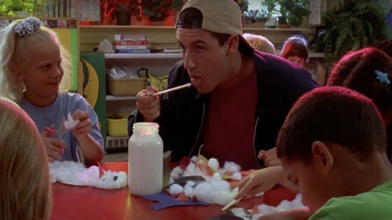 Billy Madison eats some glue