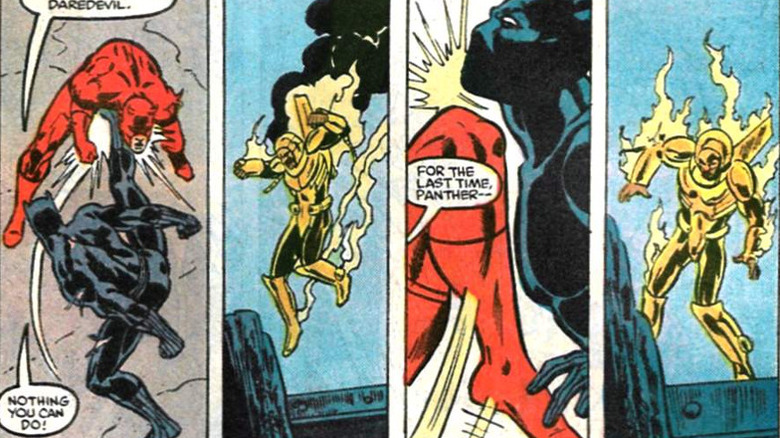 Daredevil vs the Black Panther