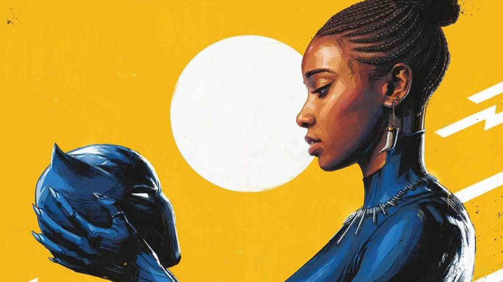 Shuri as the Black Panther, from Marvel Comics