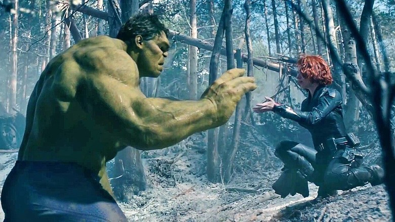 Hulk and Black Widow Age of Ultron