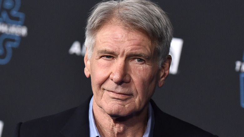 Harrison Ford smiles