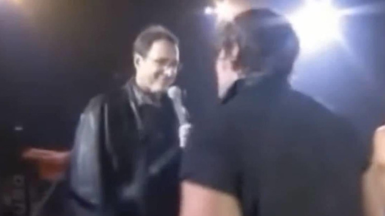 Bob Saget and Jon Moxley