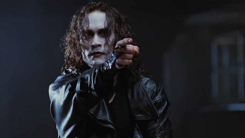 Brandon Lee in The Crow