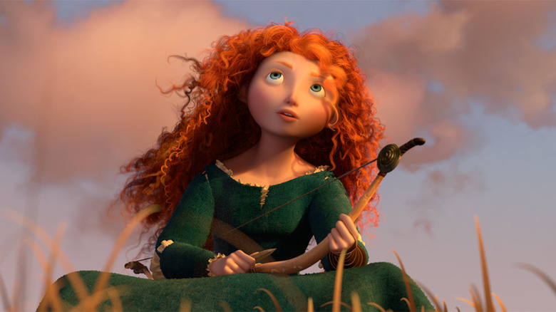 Merida on a hillside