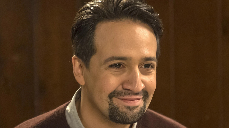 Lin-Manuel Miranda smiles