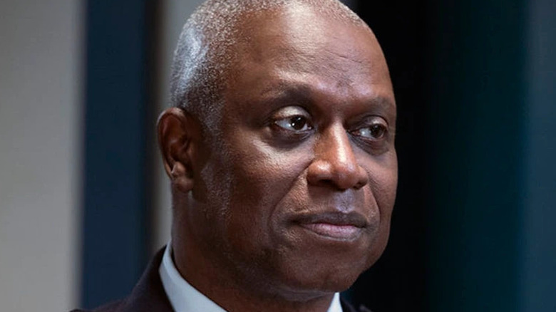 Andre Braugher looks off to side