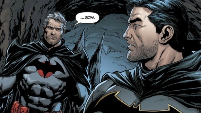 Thomas and Bruce Wayne