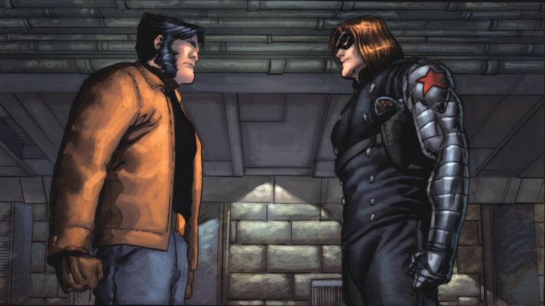 Logan/Wolverine and Bucky Banes/The Winter Soldier