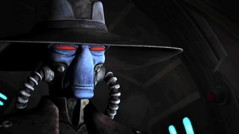 Cad Bane aboard a ship