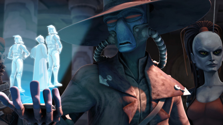 Cad Bane collecting intel