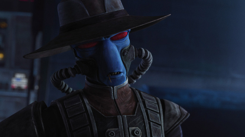 Cad Bane encountering The Bad Batch