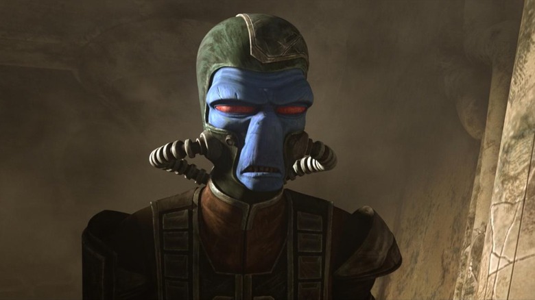 Cad Bane in the middle of a skirmish