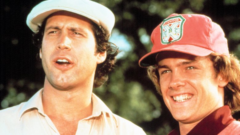 Michael O'Keefe and Chevy Chase