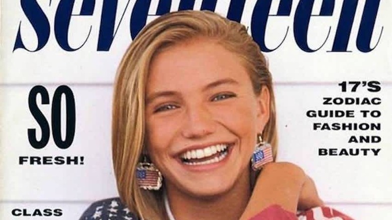 Cameron Diaz on the cover of Seventeen Magazine