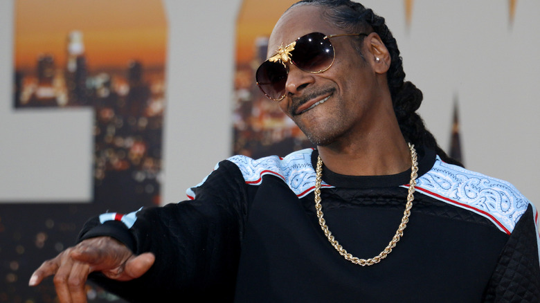 Snoop attends the premiere of Once Upon a Time in Hollywood